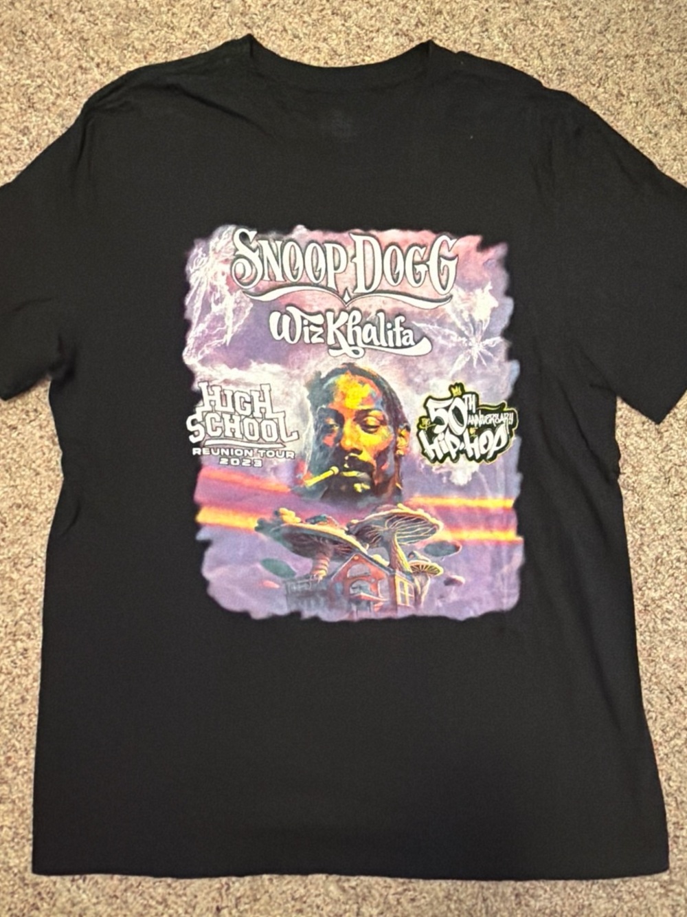 Snoop Dog & Wiz Khalifa Tour T-Shirt Unisex